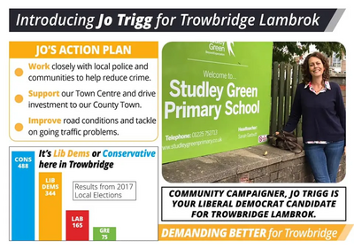 Jo Trigg chosen for Trowbridge Lambrok