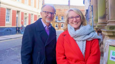 Swindon PPCs Stan Pajak and Katie Critchlow