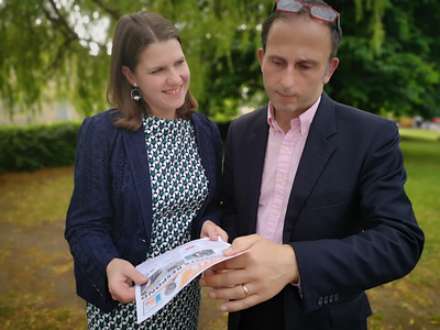 Andrew and Jo Swinson
