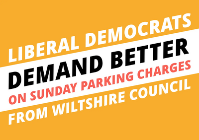 Image courtesy of Wiltshire Liberal Democrats Liberal Democrats Demand Better on Sunday Parking Charges from Wiltshire Council