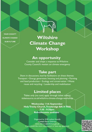 Wiltshire Climate Change Meeting