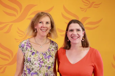 Ellen Nicholson and Jo Swinson