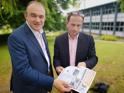 Andrew and Ed Davey