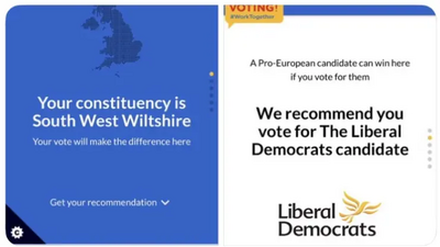 Vote Lib Dem in South West Wiltshire