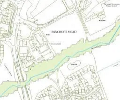 The Paxcroft Mead floodplain