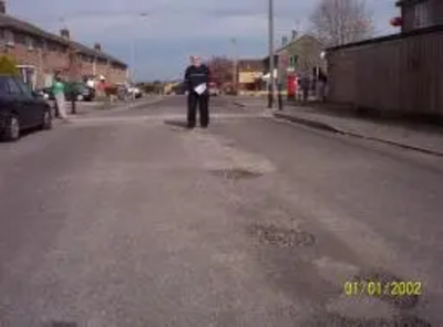 More potholes