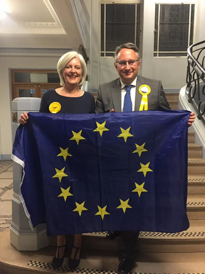 Caroline Voaden and Martin Horwood