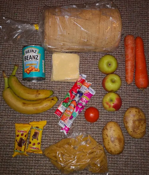 Inadequate food