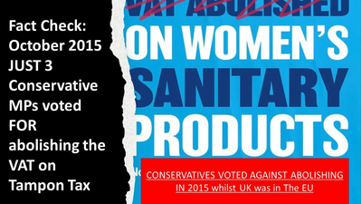 Tampon Tax Lies